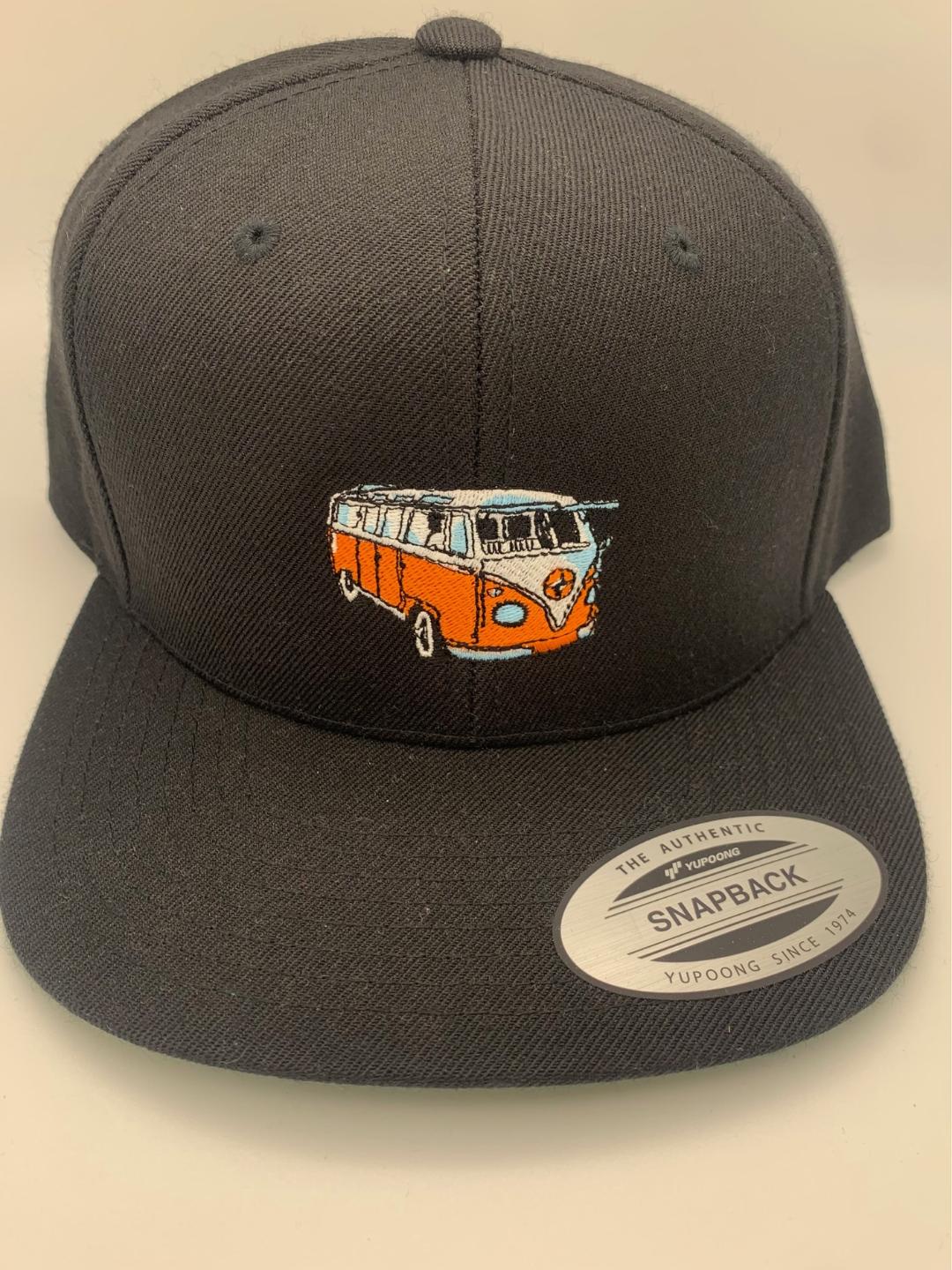 Microbus Snapback cap -black